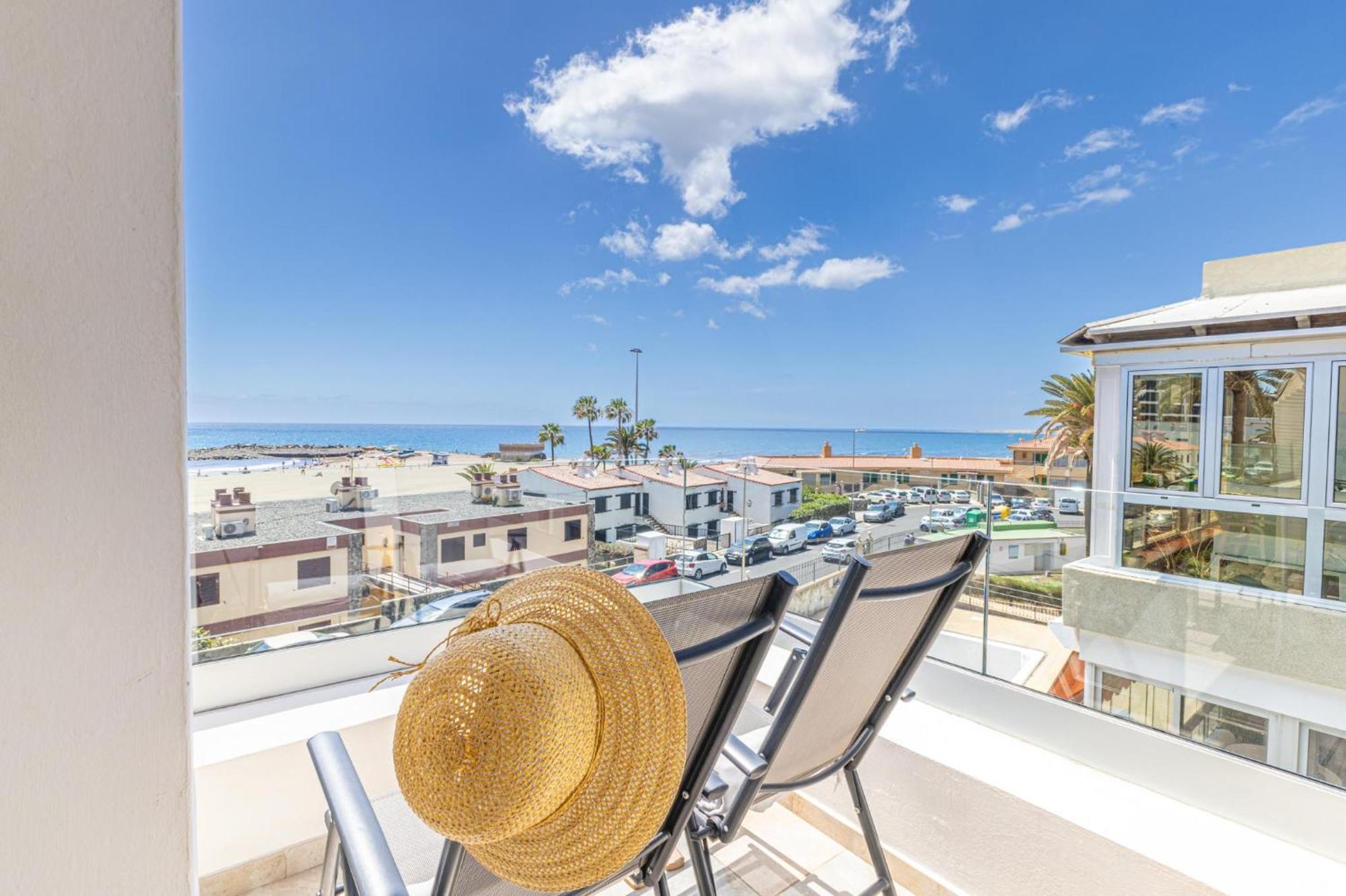 Atico Apartamento Las Burras Playa Сан-Агустін Екстер'єр фото