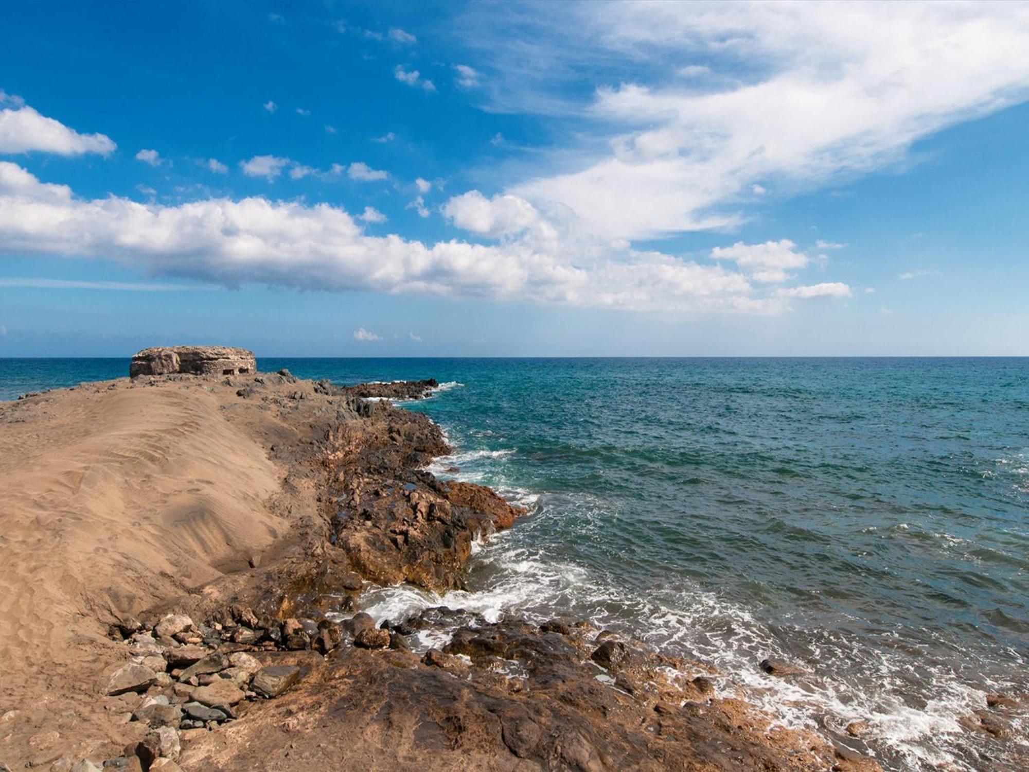 Atico Apartamento Las Burras Playa Сан-Агустін Екстер'єр фото