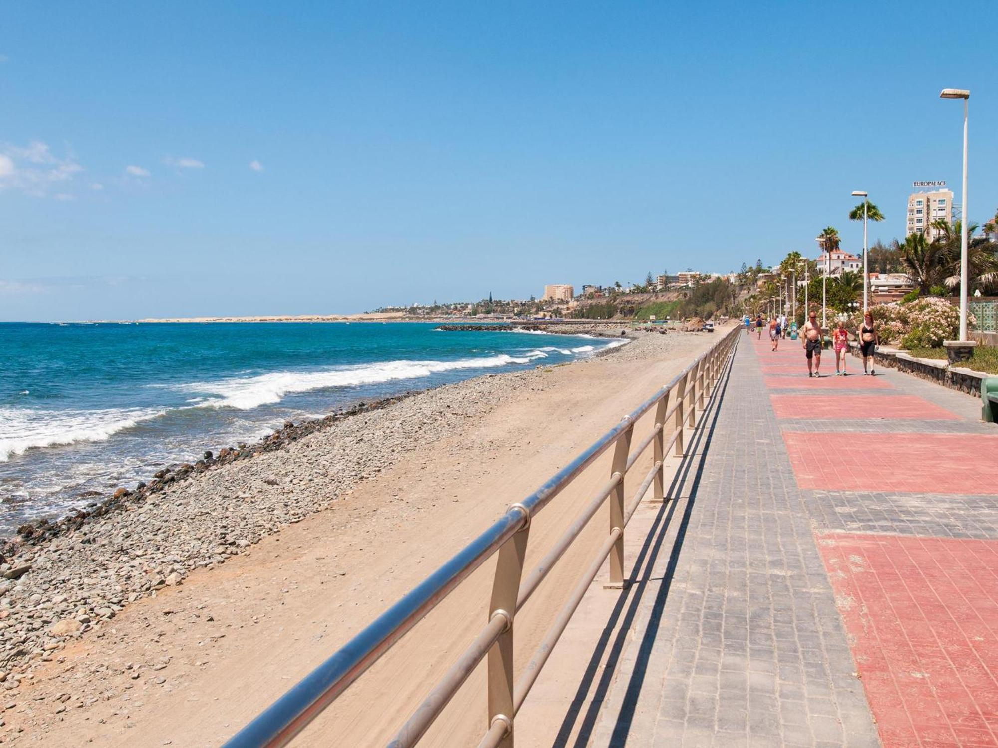 Atico Apartamento Las Burras Playa Сан-Агустін Екстер'єр фото