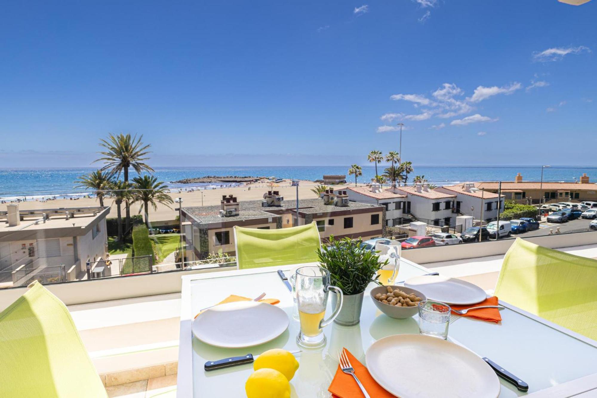 Atico Apartamento Las Burras Playa Сан-Агустін Екстер'єр фото